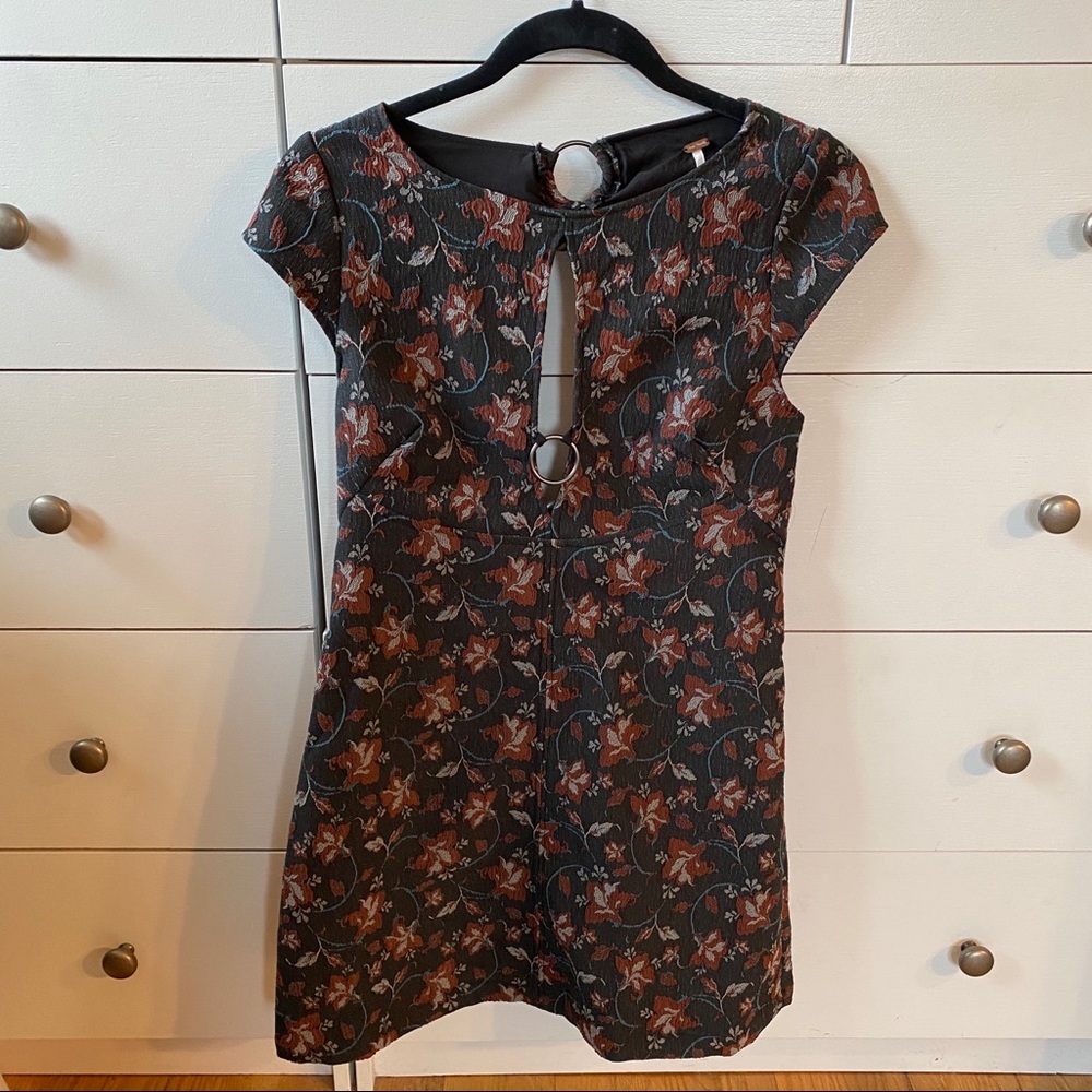 60s Inspired Floral Dress